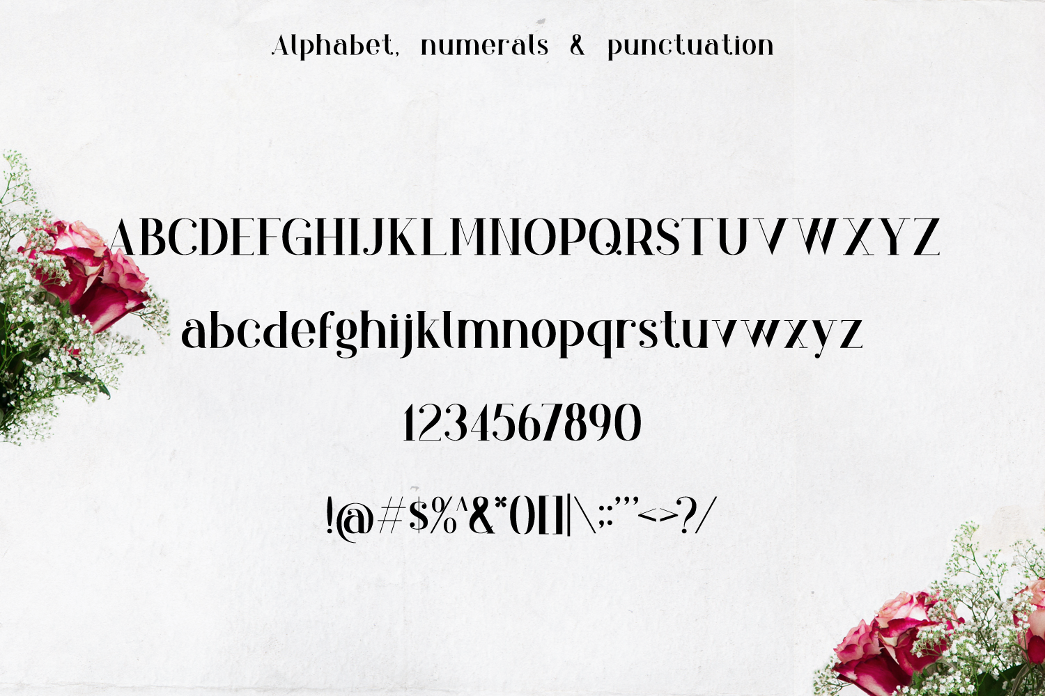 Orchid Font by vladderkach GraphicRiver